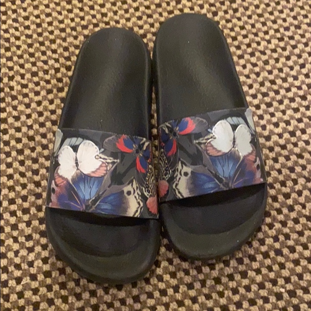 Valentino Butterfly Slides